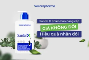 Dầu gội Santal tăng khả năng gàu da đầu