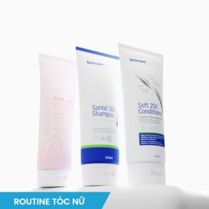 Combo dạng tuýp Tẩy 150ml – Gội 200ml – Xả gàu 200ml