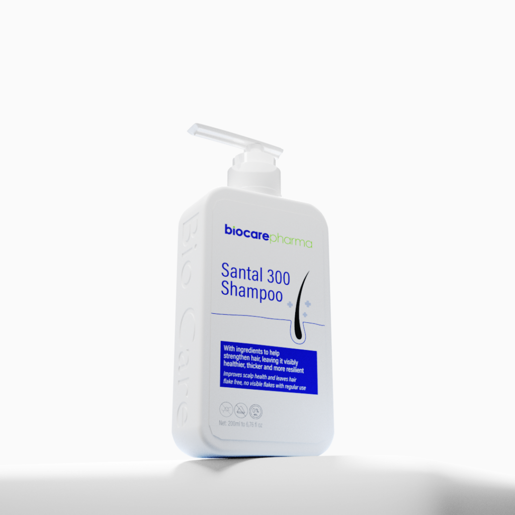 Dầu gội tóc gàu ngứa Santal300 CHAI 200ml [PHIÊN BẢN CŨ]