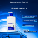 Dầu gội tóc gàu ngứa SantalX 250ml [PHIÊN BẢN MỚI] – HỖ TRỢ GIẢM GÀU NGỨA VÀ KHÔNG KHÔ TÓC