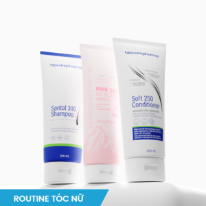 Combo dạng tuýp Tẩy 150ml – Gội 200ml – Xả gàu 200ml