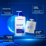 Dầu gội tóc gàu ngứa SantalX 250ml & Cốc tạo bọt – HỖ TRỢ GIẢM GÀU NGỨA VÀ KHÔNG KHÔ TÓC